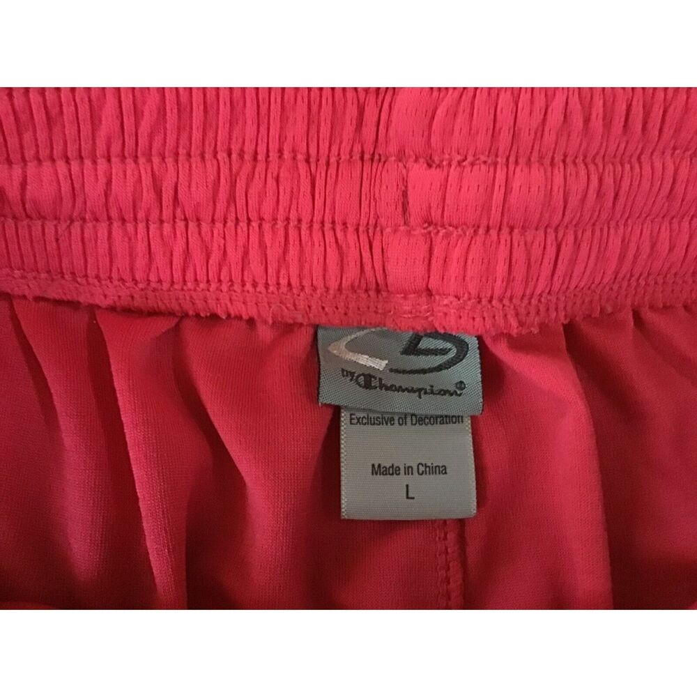 Champion Athletic Shorts Size L Elastic Drawstring Waist Sporty Workout Gym - Picture 4 of 5